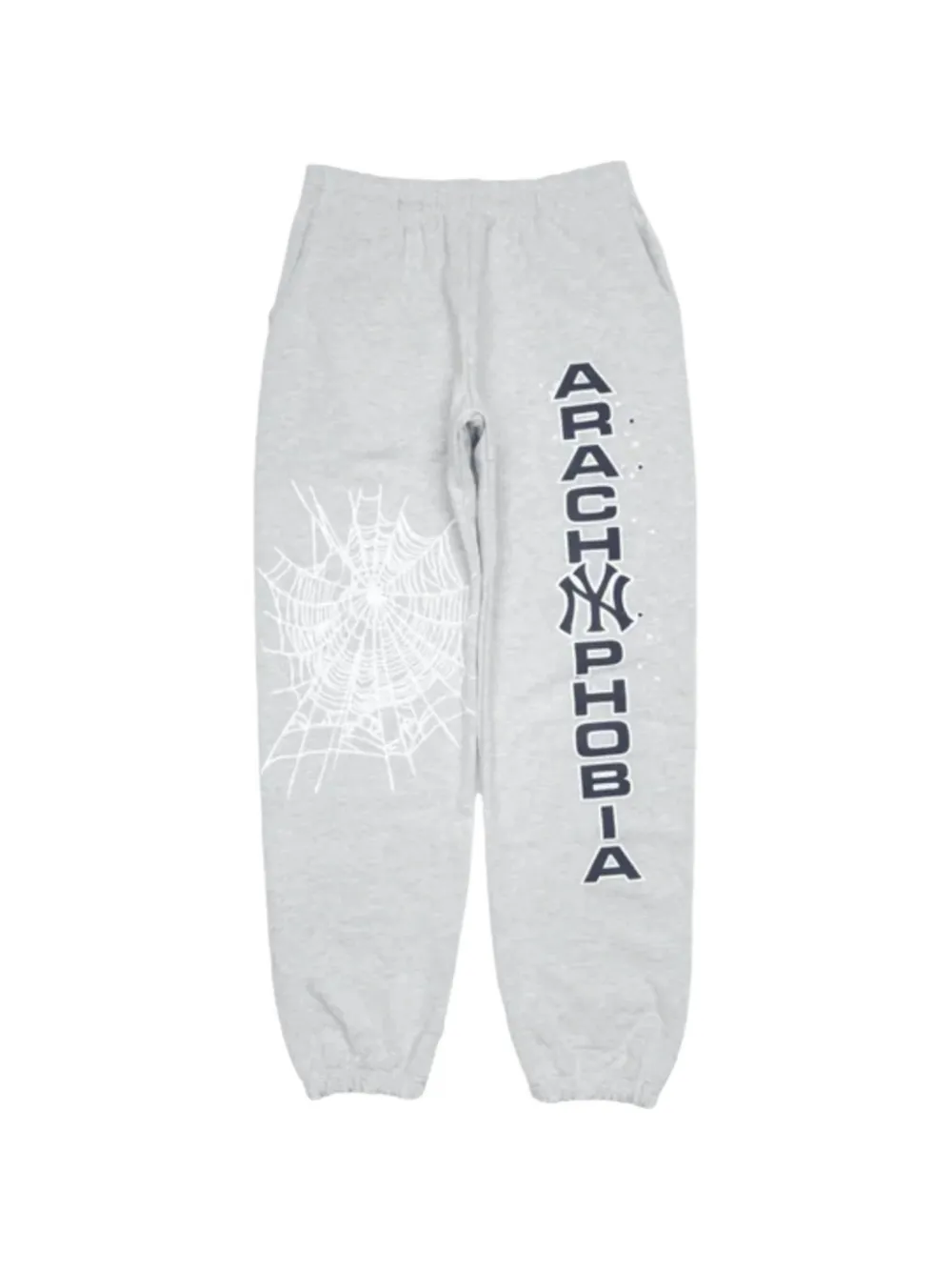 SP5DER arach web phobia track pants - Grigio