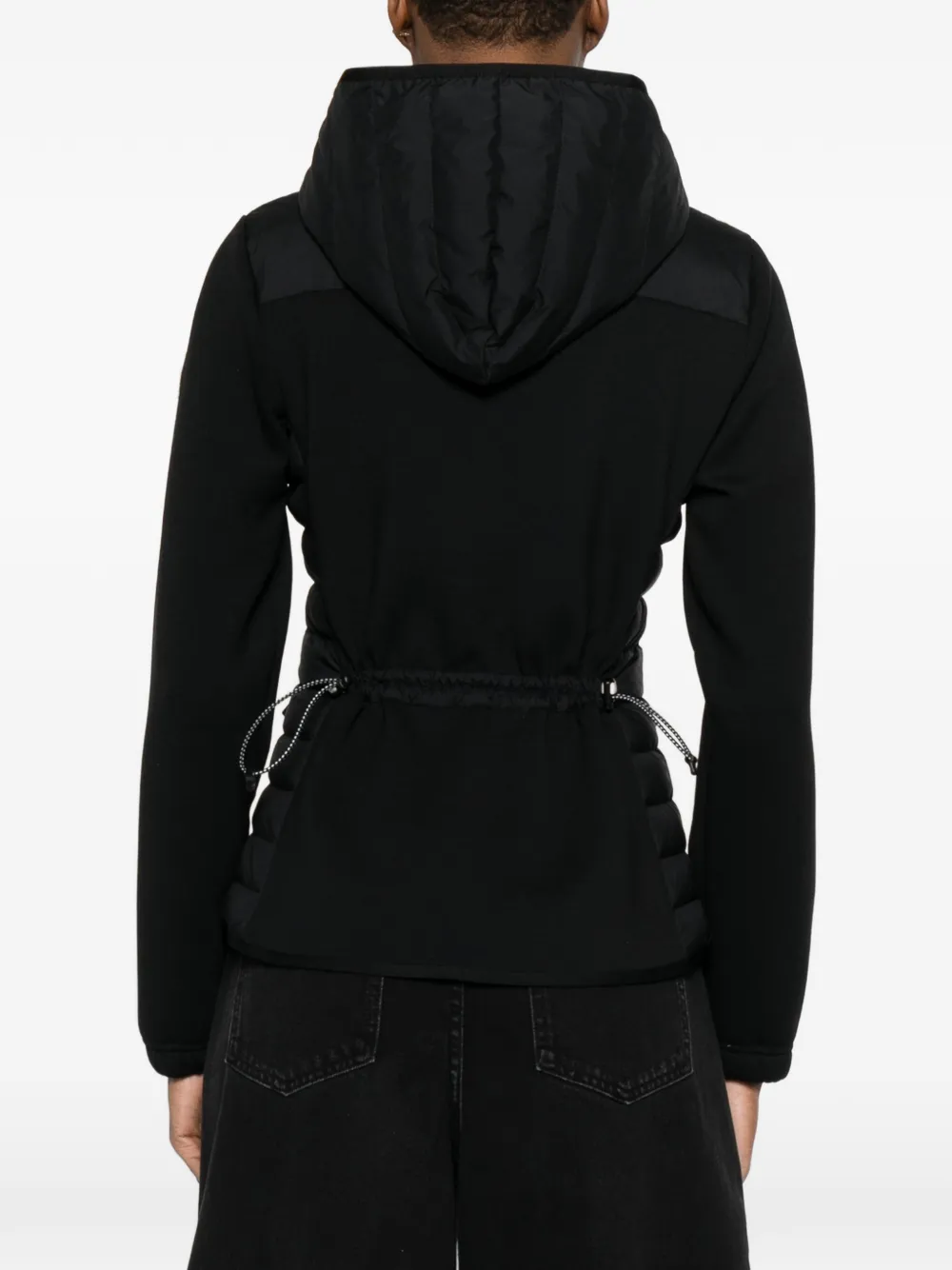 Moncler Grenoble Vest met capuchon Zwart