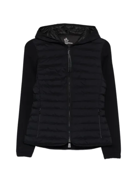 Moncler Grenoble hooded zip-up cardigan