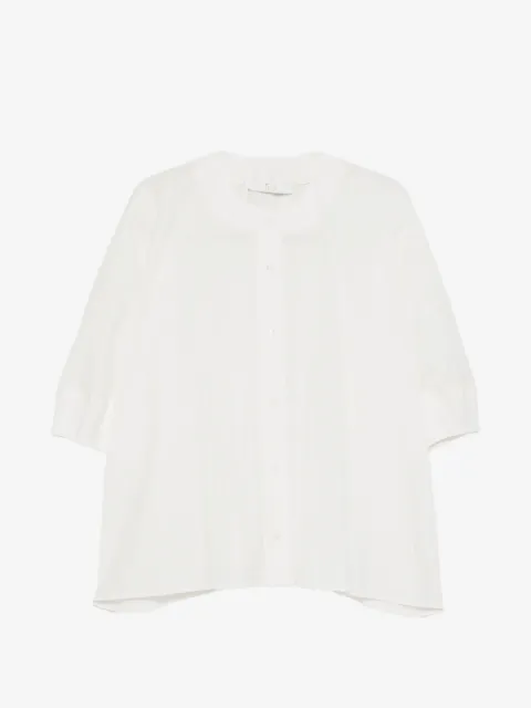 Tela button-up texture shirt