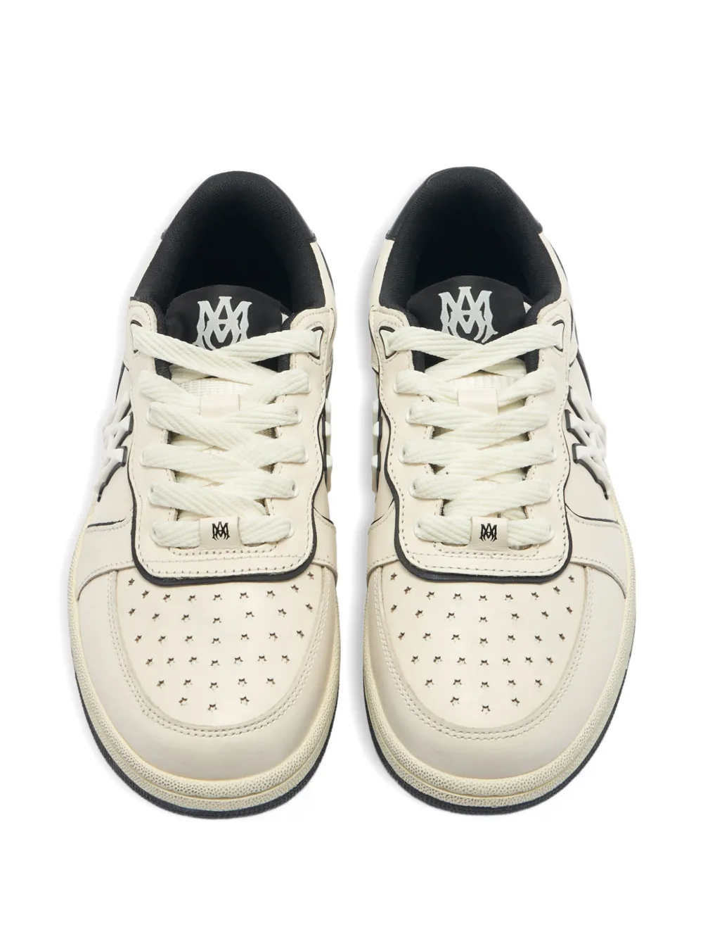 AMIRI logo sneakers Beige