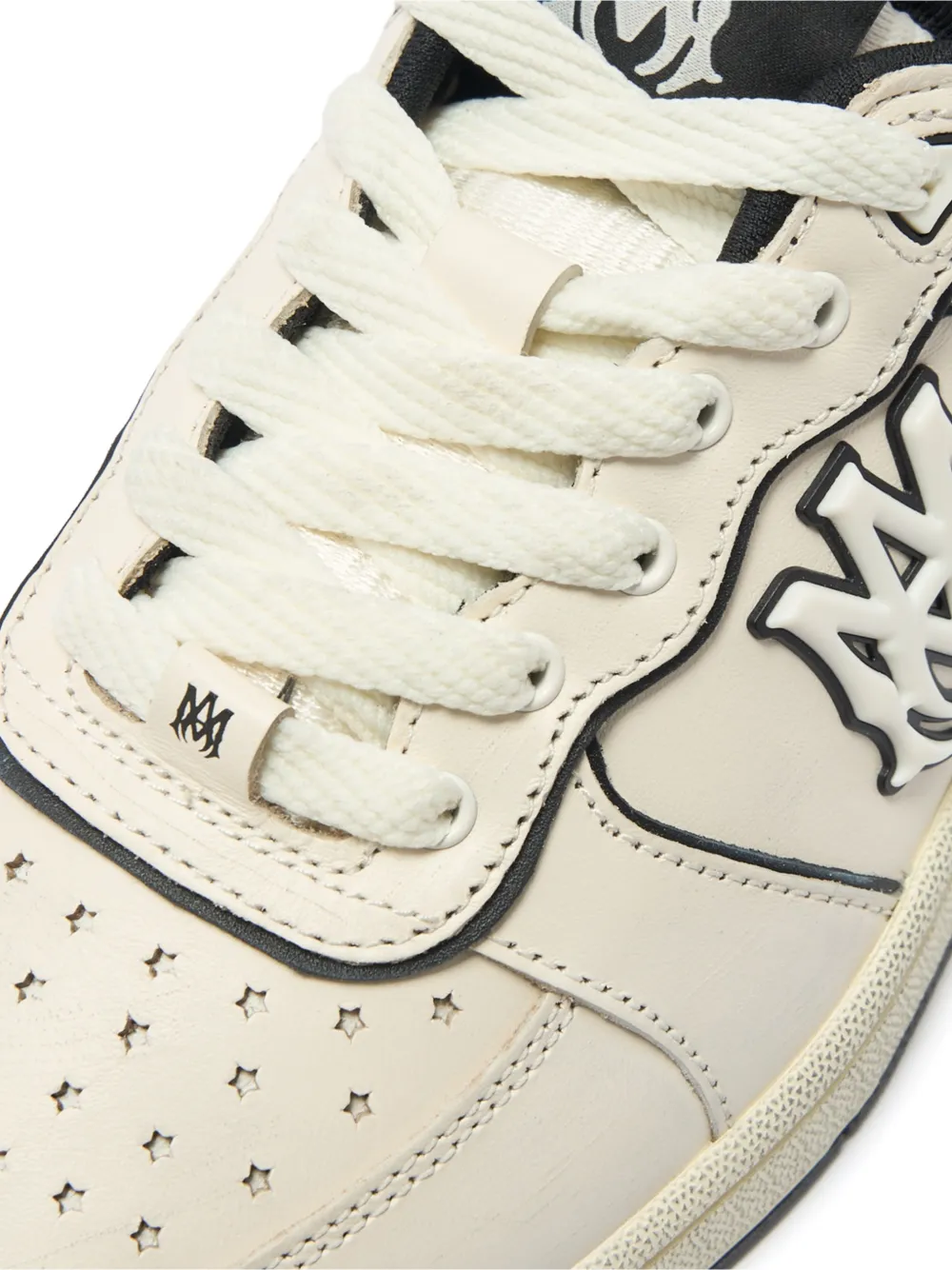 AMIRI logo sneakers Beige