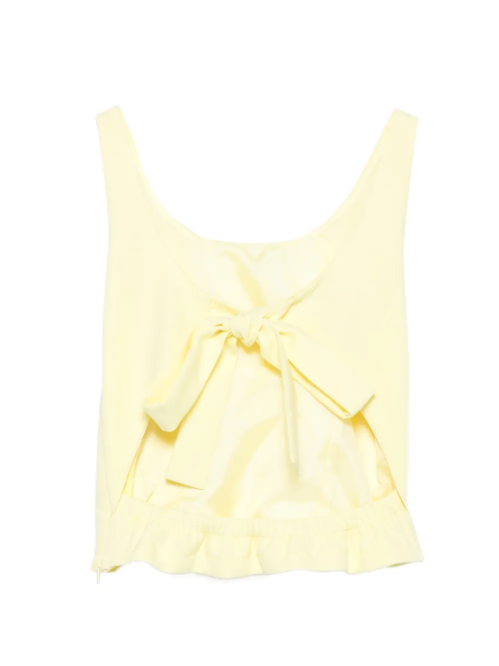 Miss Grant Kids Top met strik Geel