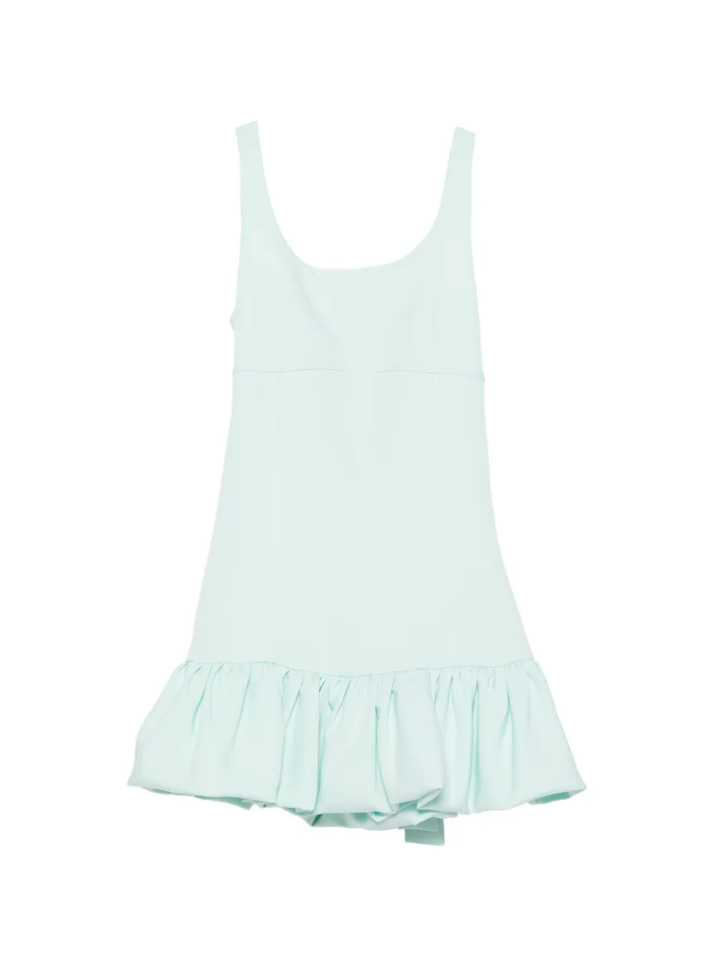 Miss Grant Kids ruffled bow dress - Verde