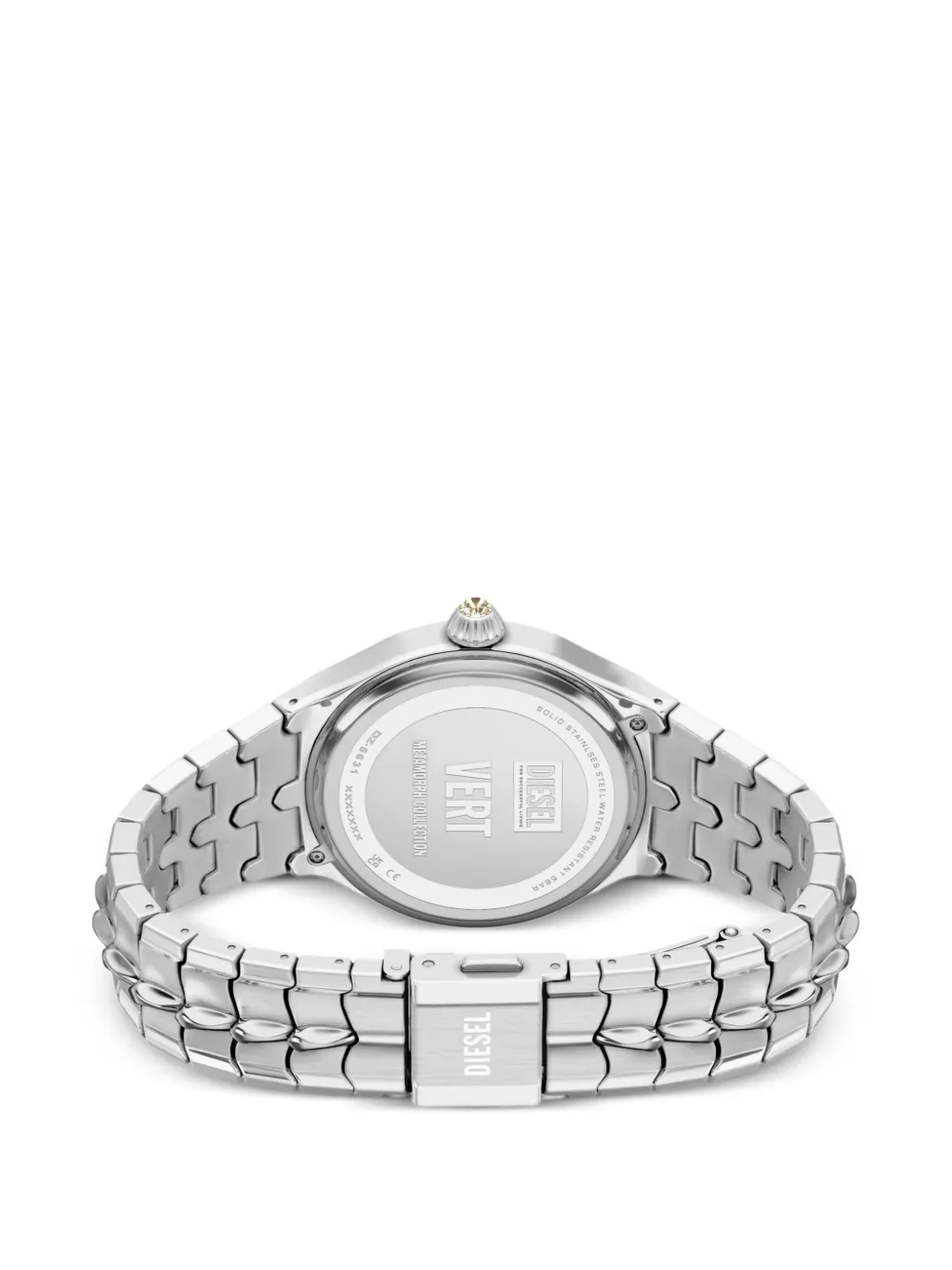  Diesel Stainless Steel Pave 32mm Watch - Neutrals 
