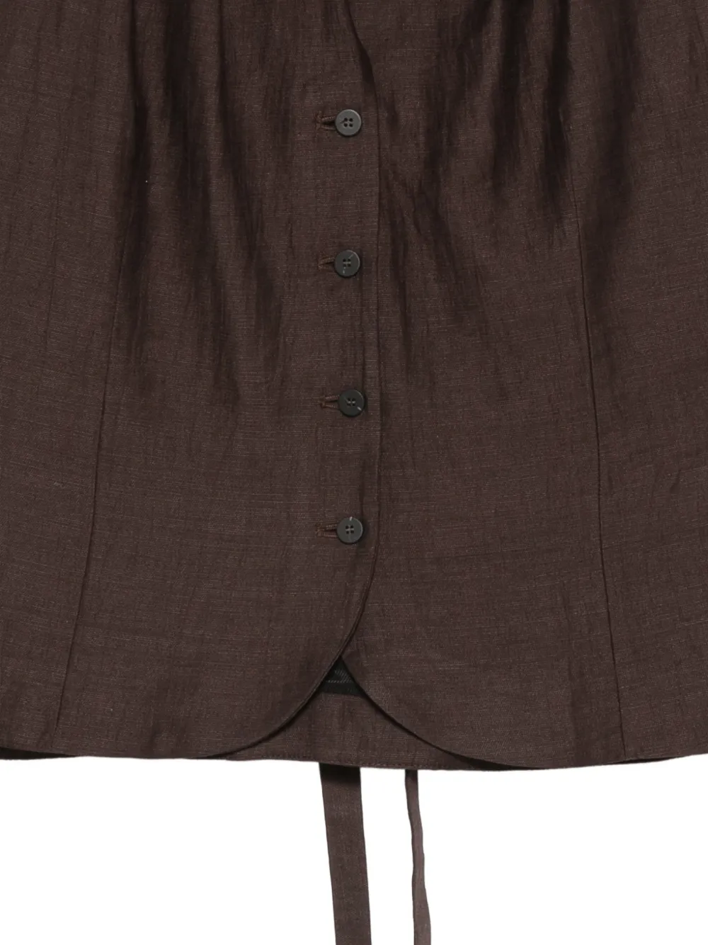 Button Tie Waistcoat