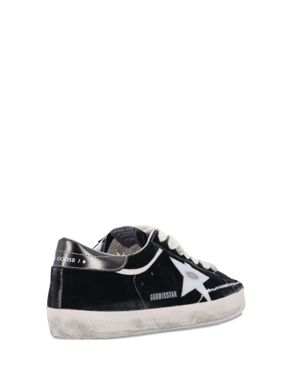 Golden Goose Super-Star sneakers verfraaid met ster Zwart