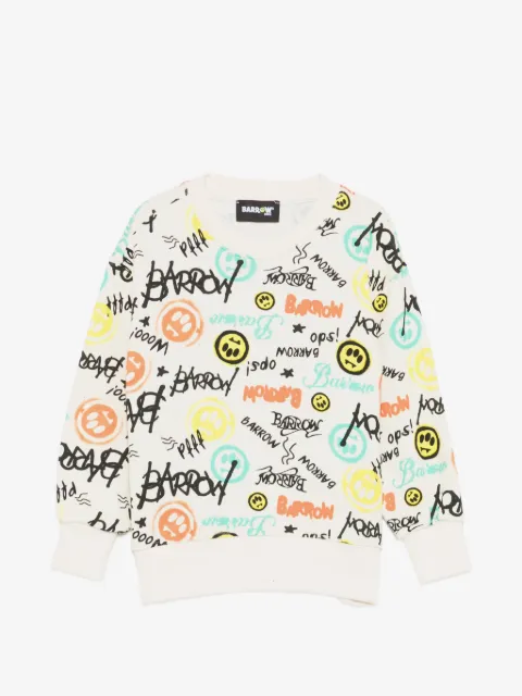 Barrow kids printed sweatshirt