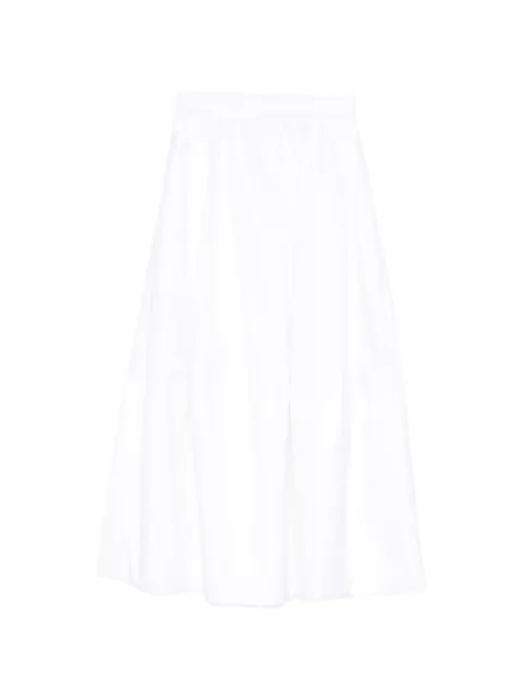 Co elasticated-waistband midi skirt