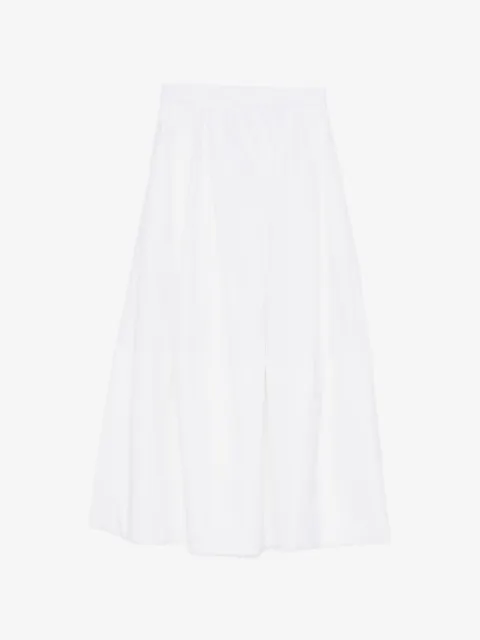 Co elasticated-waistband midi skirt