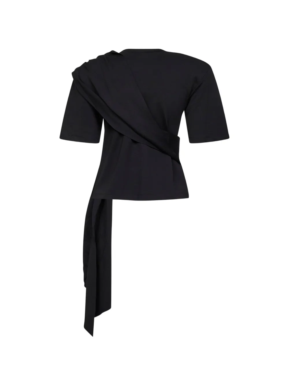  Giuseppe Di Morabito Feather-detail T-shirt - Black 
