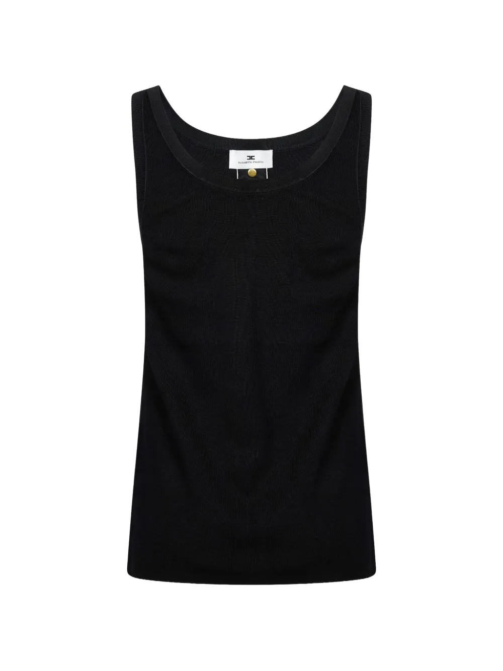 Elisabetta Franchi knitted top - Nero