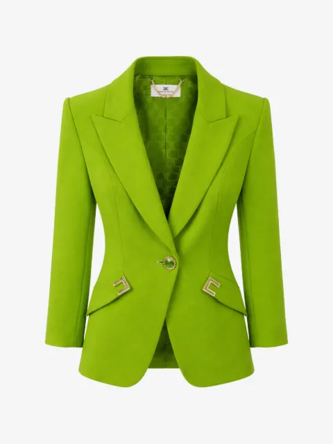 Elisabetta Franchi blazer con detalle de botones