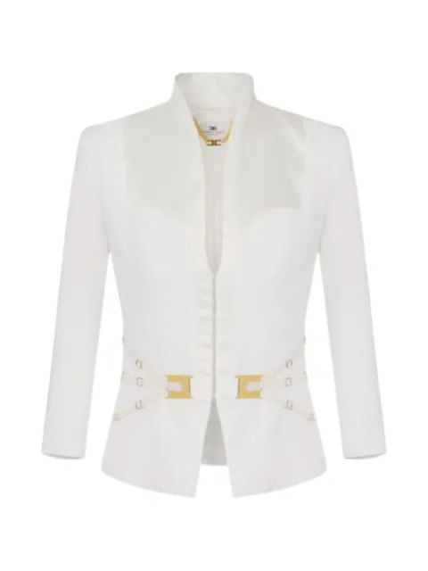 Elisabetta Franchi gold-tone hardware blazer