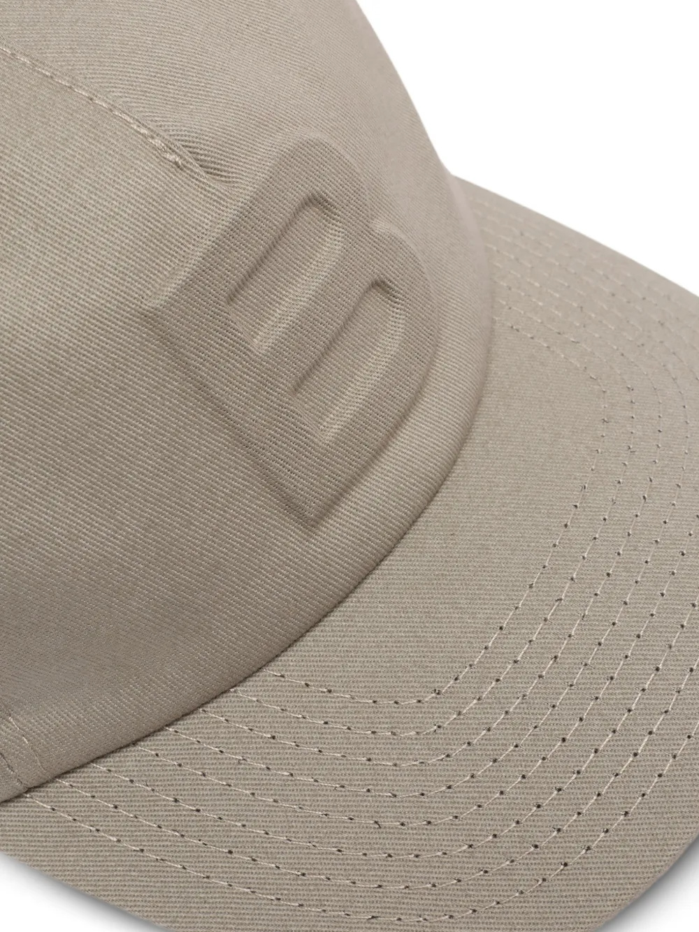  Bally Debossed-logo Cotton Baseball Cap - Grey 