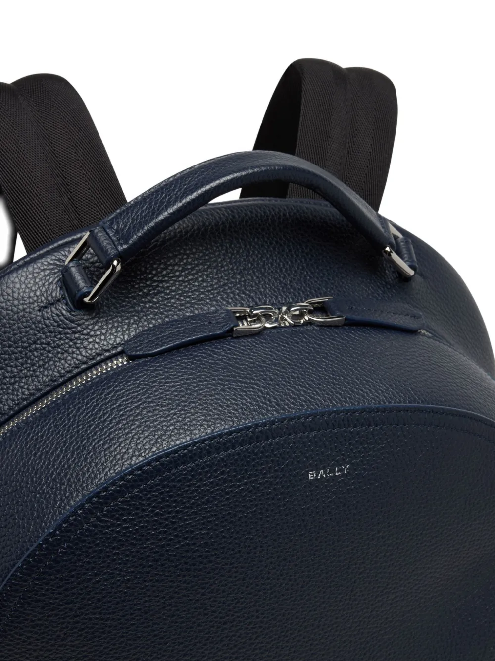 Capitol Grained-Leather Backpack