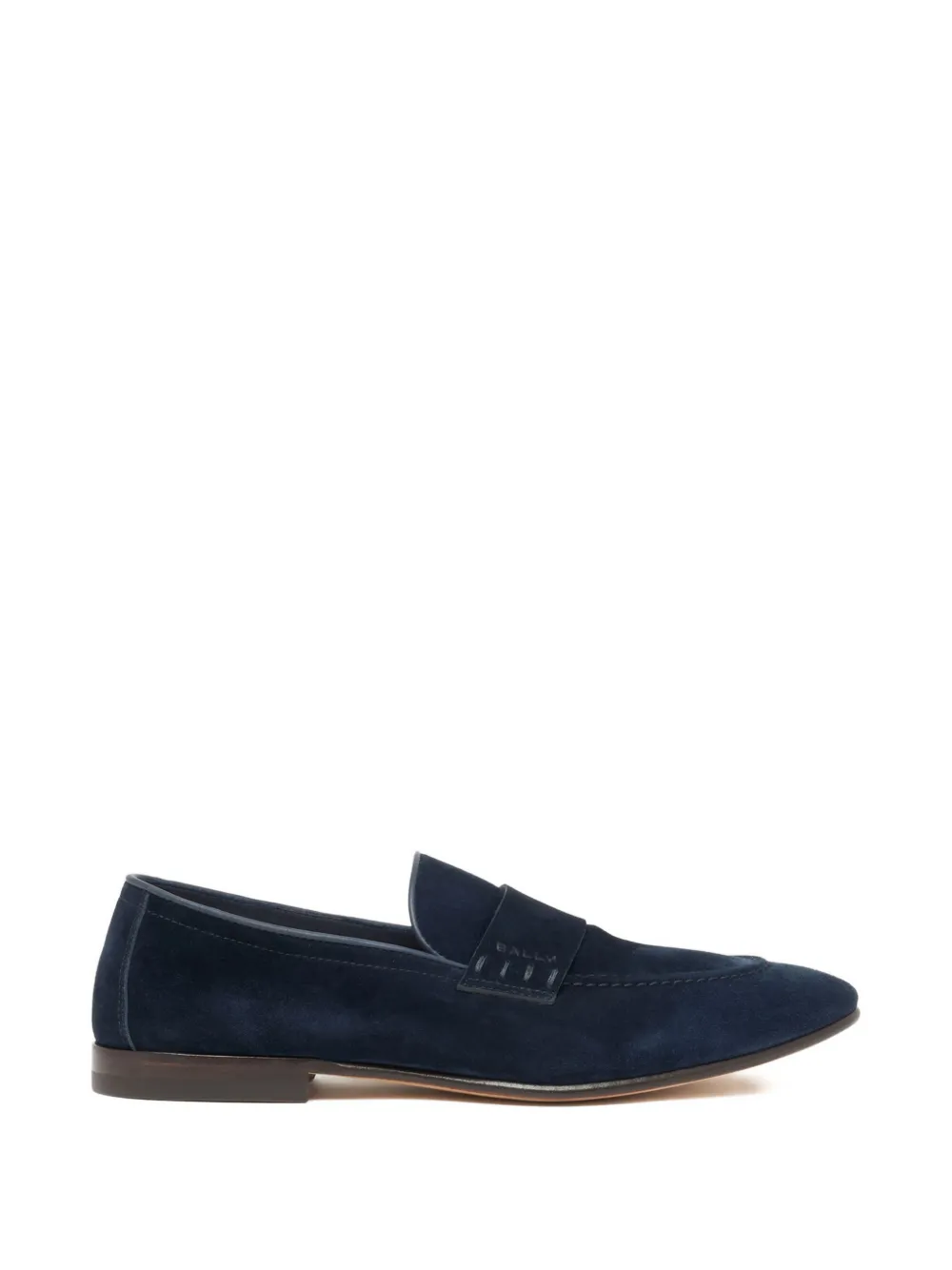 Bally Mocassini Elios in pelle scamosciata - Blu