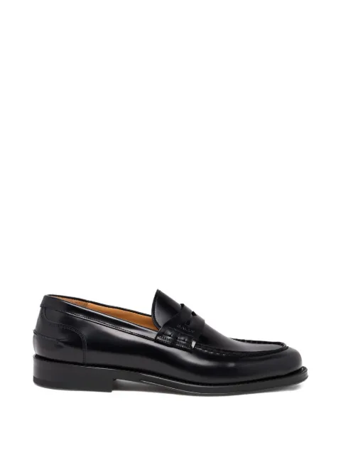 Bally Flair brushed leather loafers