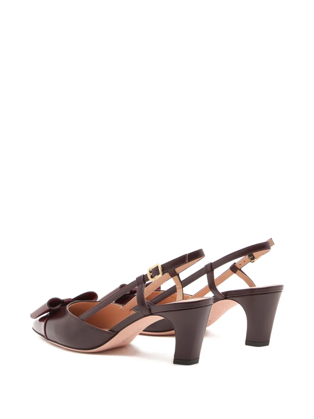 Bally B-Bow slingback pumps met hak Rood