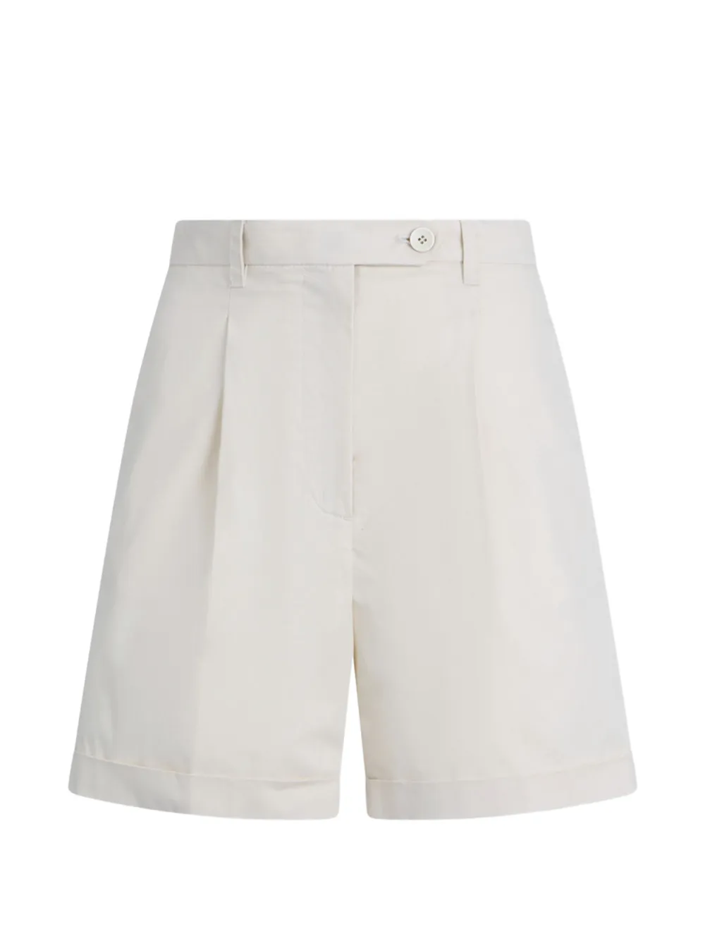 Bally cuffed tennis cotton shorts - Toni neutri