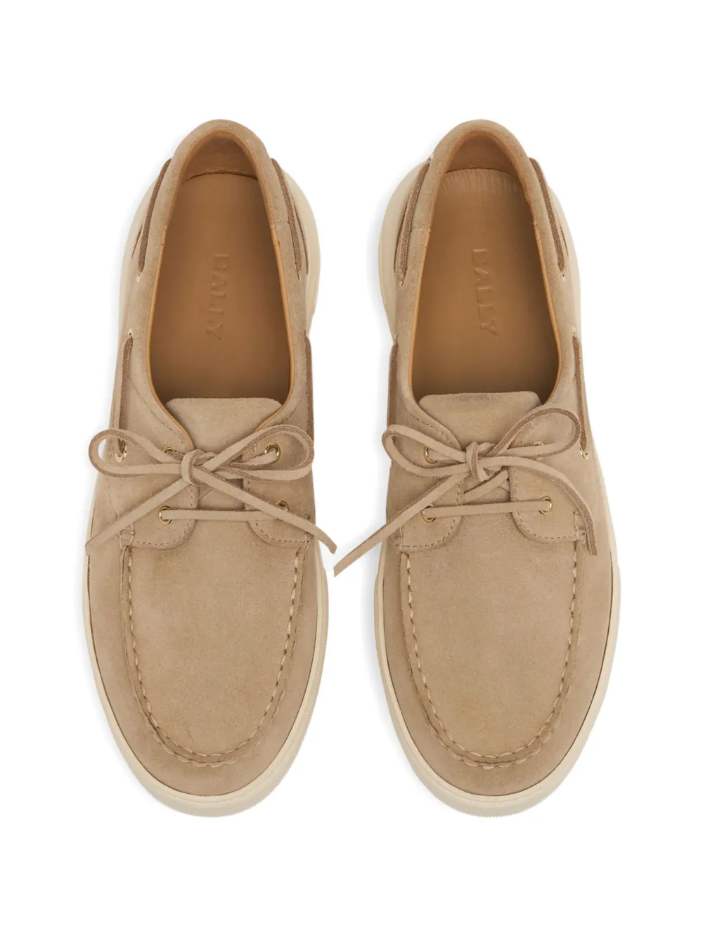 Bally Lift suède bootschoenen Beige