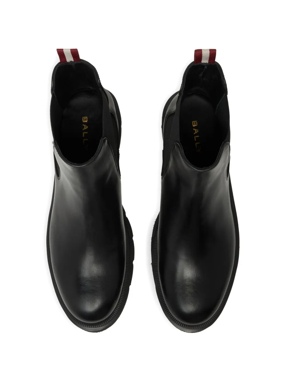 Bally Walidy leren Chelsea laarzen Zwart