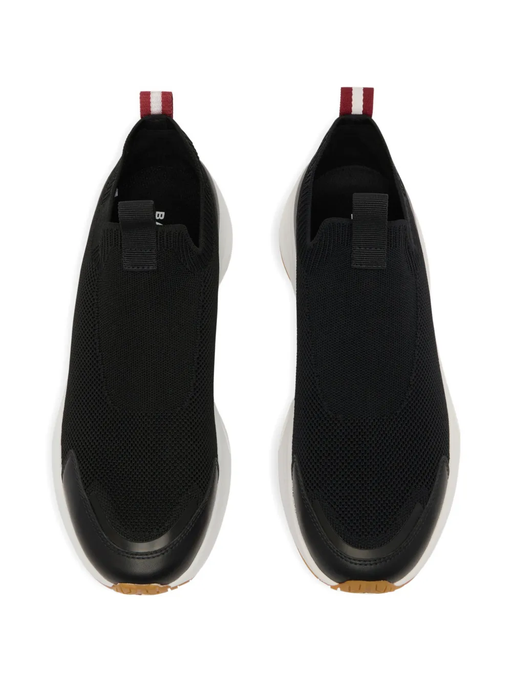 Bally Woge slip-on sneakers met treklus Zwart