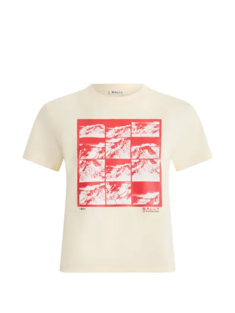 Bally mountain-print T-shirt