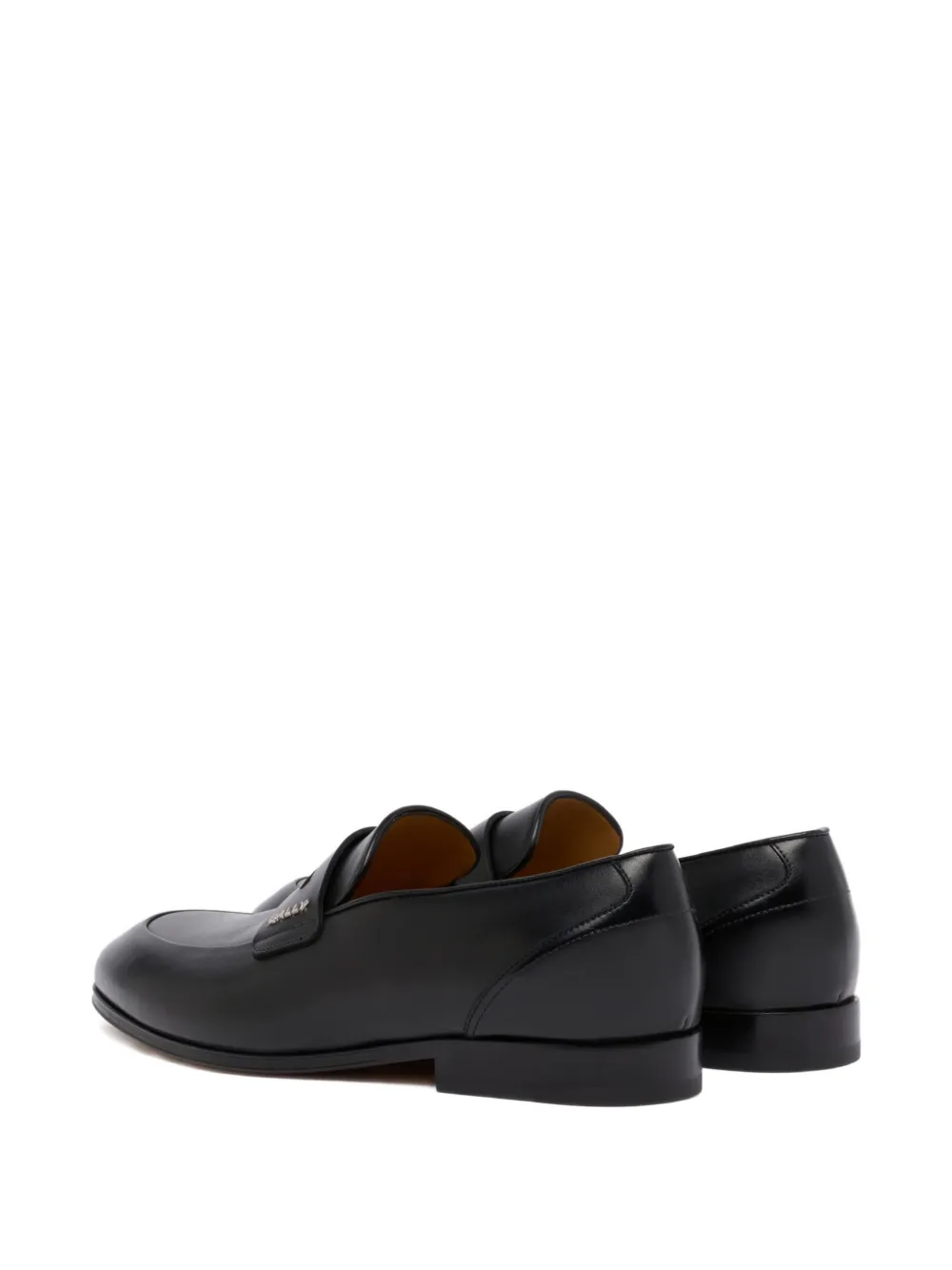 Bally Regent leather loafers Zwart