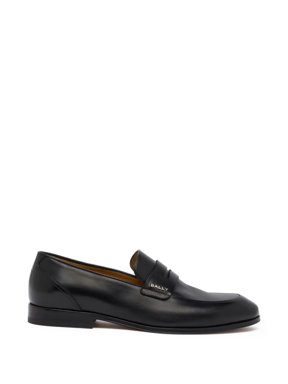 Bally Regent leather loafers Zwart