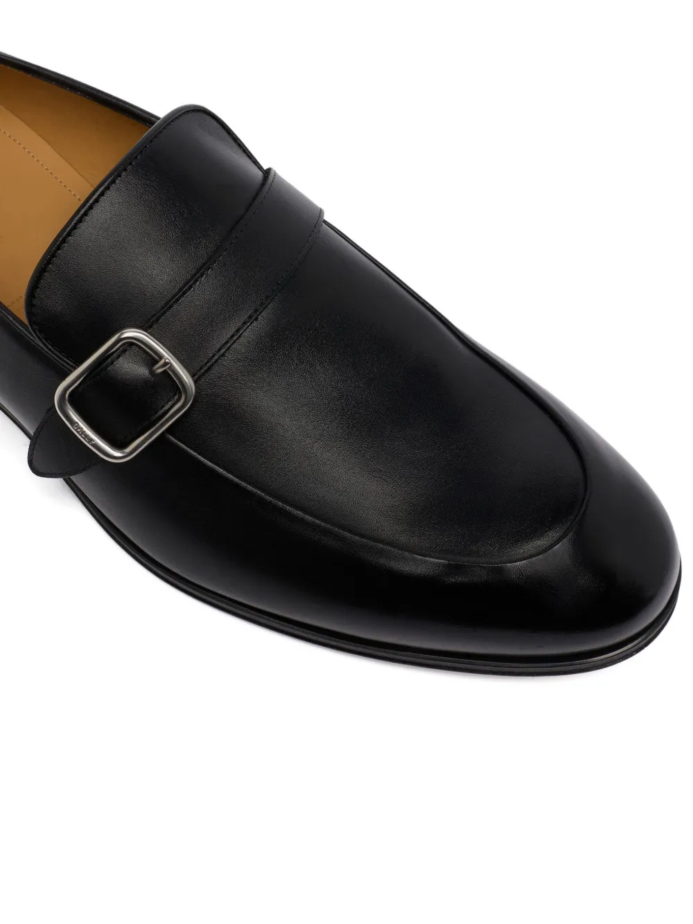 Bally Regent buckle-detail leather loafers Zwart