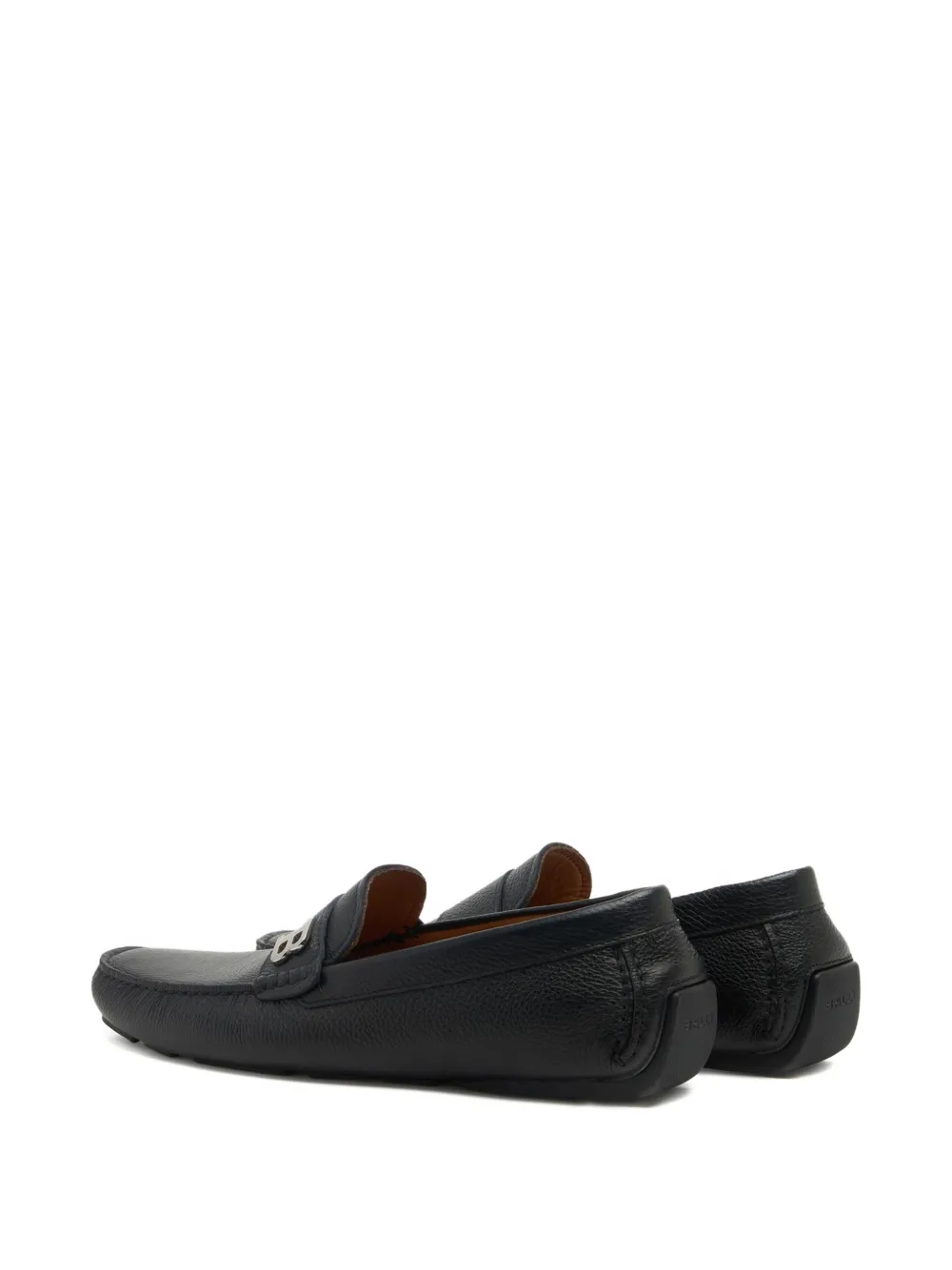 Bally Buckle Driver leather loafers Zwart