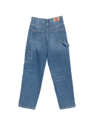 Jean Boyfriend Cop Copine Hiver 2017-2018 - Taille 40 - Rouge Grenade, Neuf Avec étiquettes