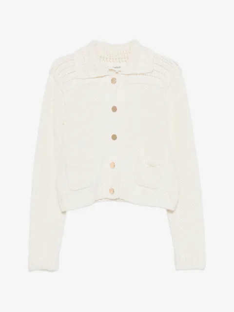 Ba&Sh Federica front-pocket cardigan
