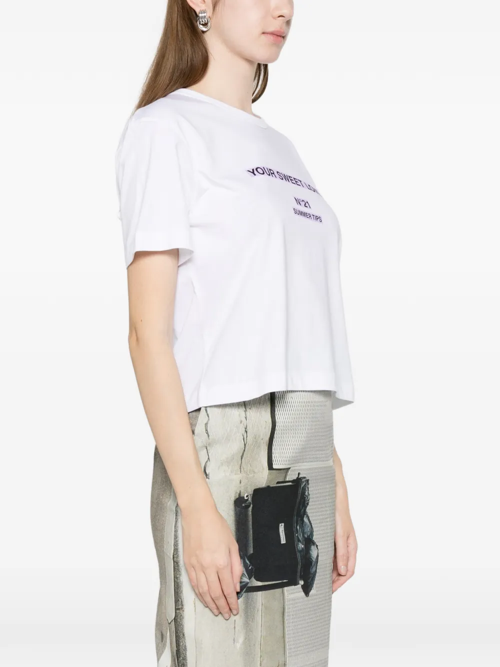  Nº21 Short-sleeve T-shirt - White 