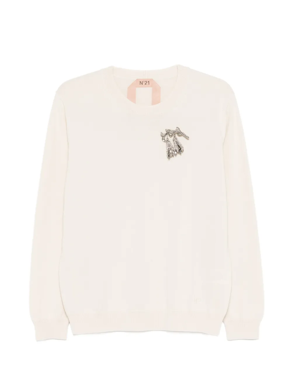 Nº21 Maglione girocollo - Toni neutri