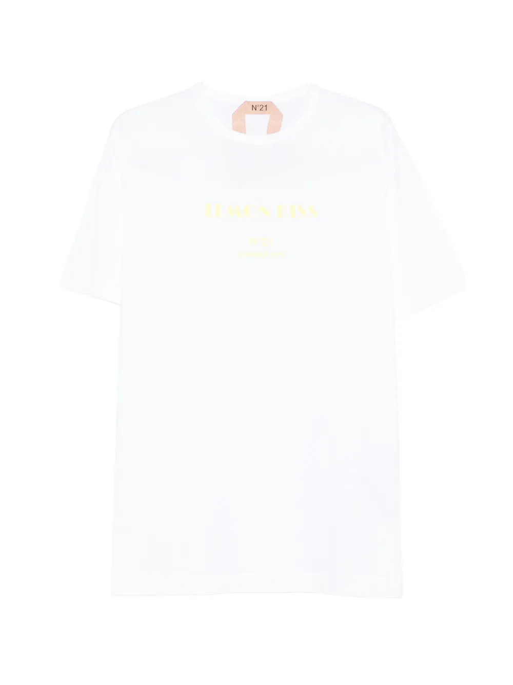 Nº21 short-sleeve graphic T-shirt - Bianco