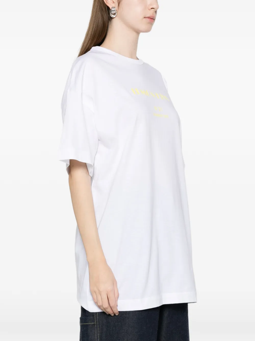  Nº21 Short-sleeve Graphic T-shirt - White 