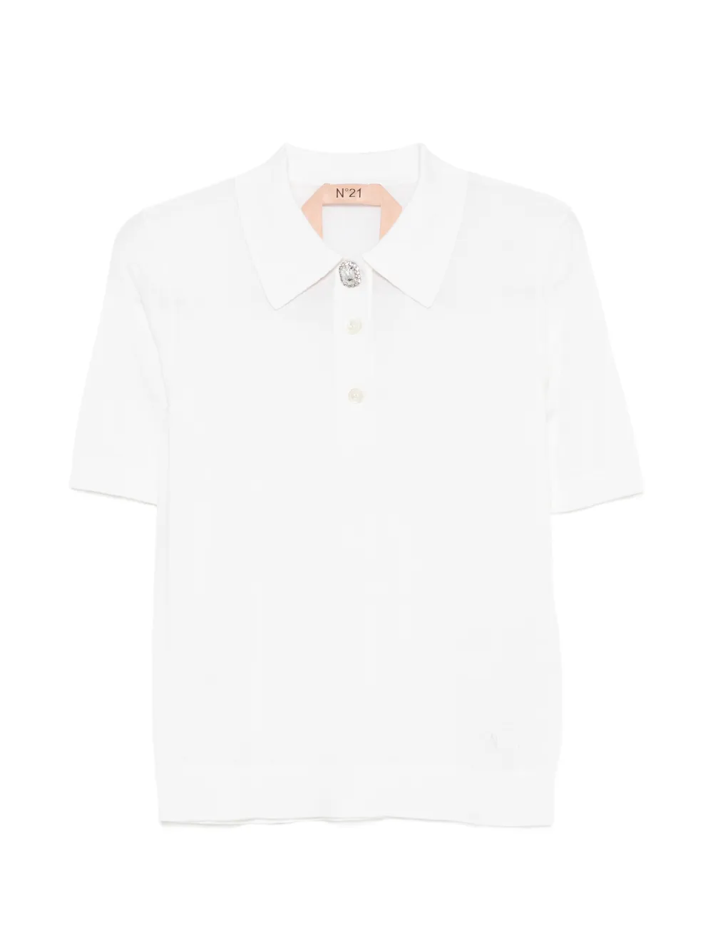 Nº21 Polo con decorazione - Toni neutri