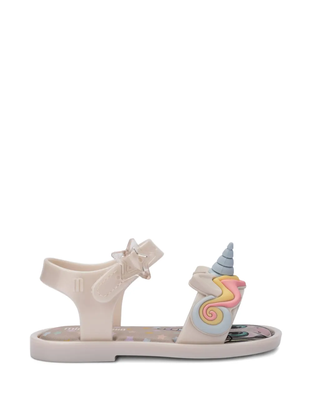 Mini Melissa unicorn star sandal - Toni neutri