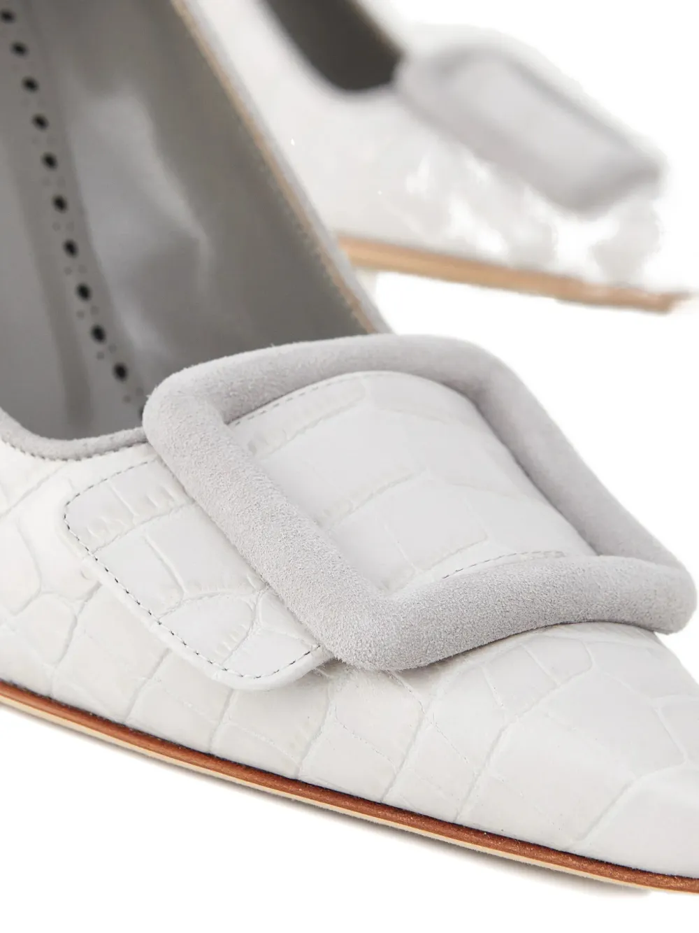 Manolo Blahnik Maysale pumps Grijs