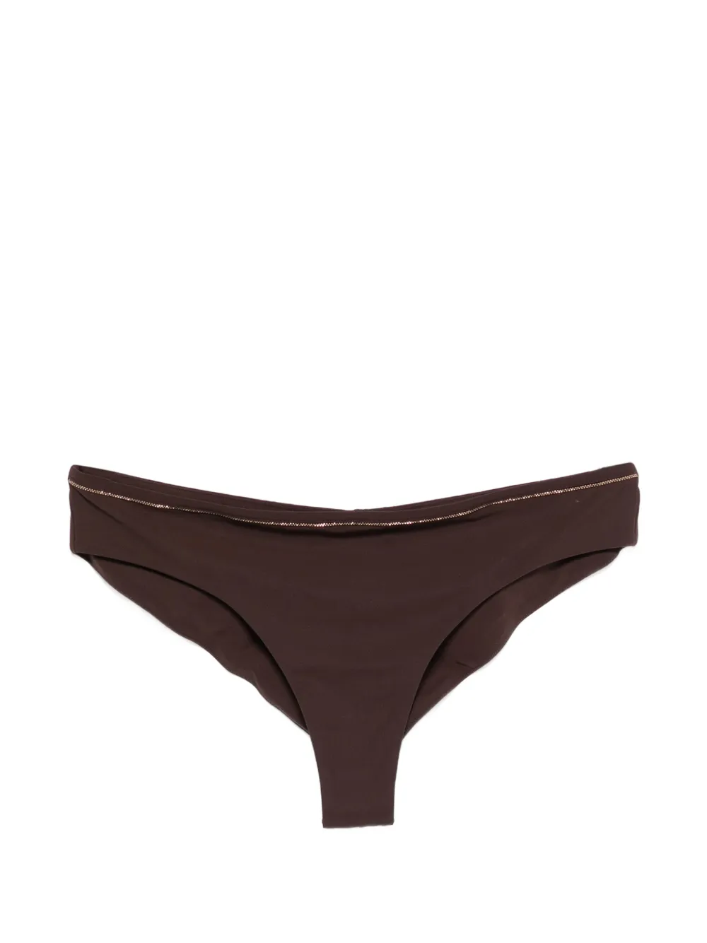 Brunello Cucinelli brown bikini bottom - Marrone