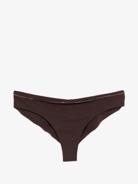 Brunello Cucinelli brown bikini bottom