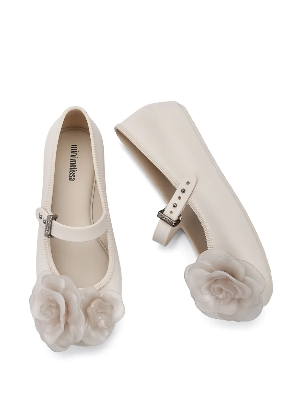 Flower Applique Ballerinas