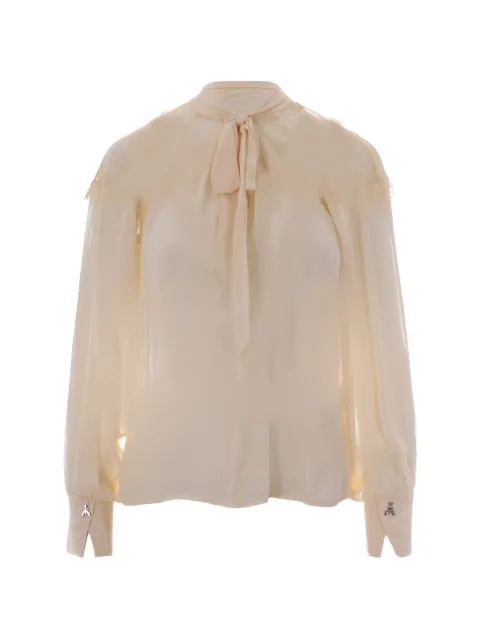 Patrizia Pepe tie-neck blouse