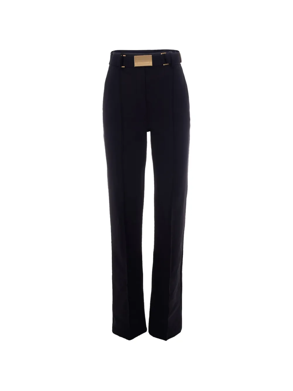 Elisabetta Franchi belted trousers - Nero