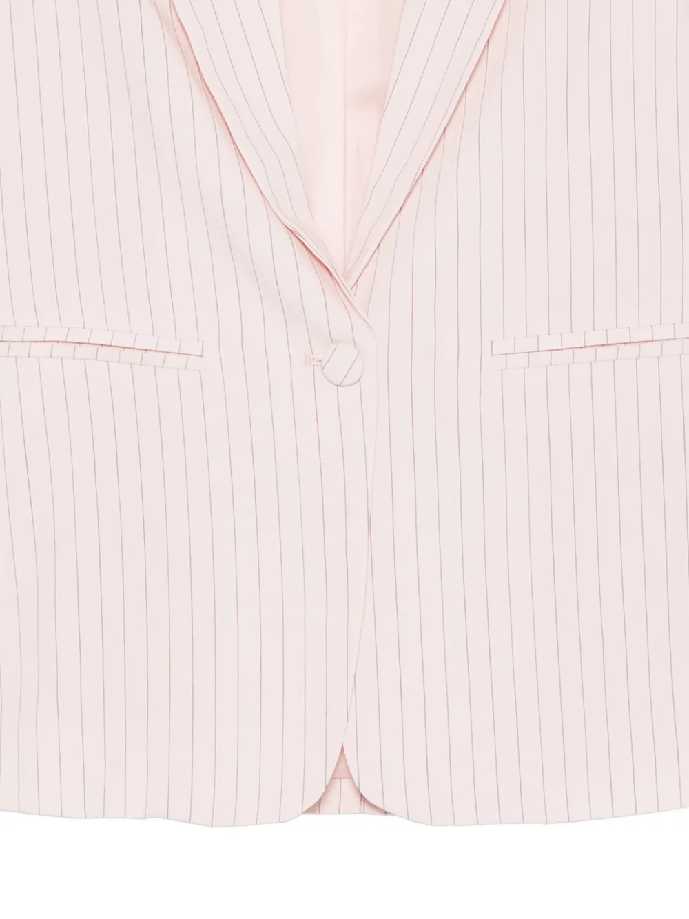  Miss Grant Kids Pinstripe-pattern Blazer - Pink 