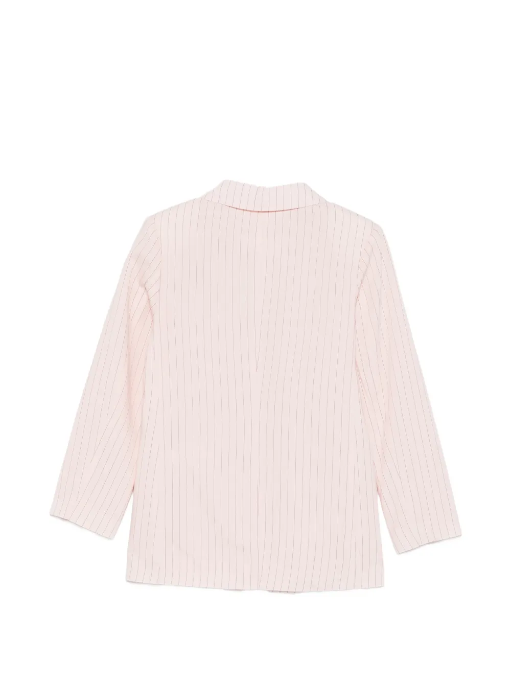  Miss Grant Kids Pinstripe-pattern Blazer - Pink 