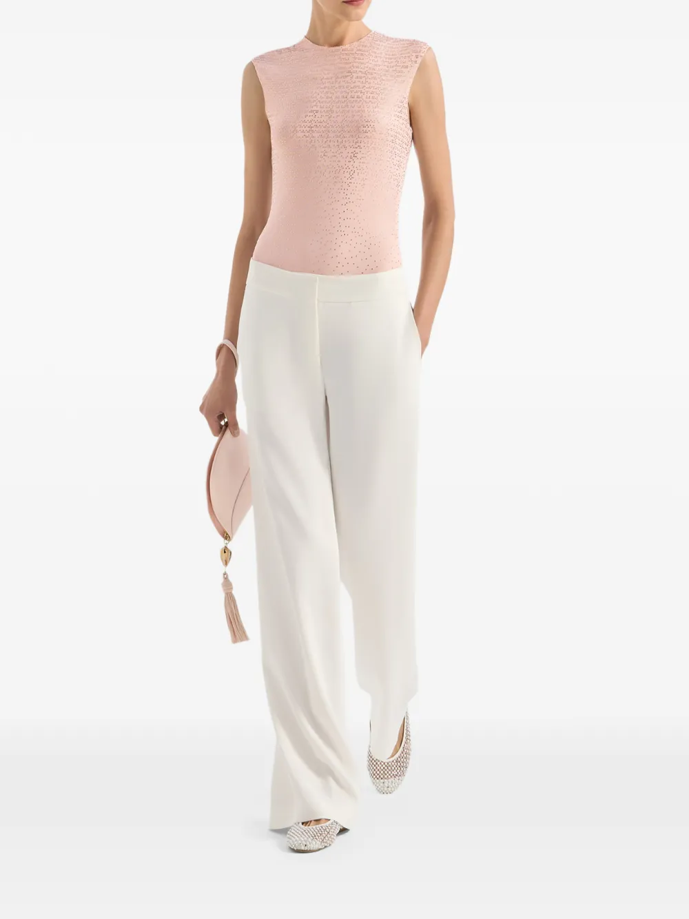 Genny Embellishments Vest - Pink 