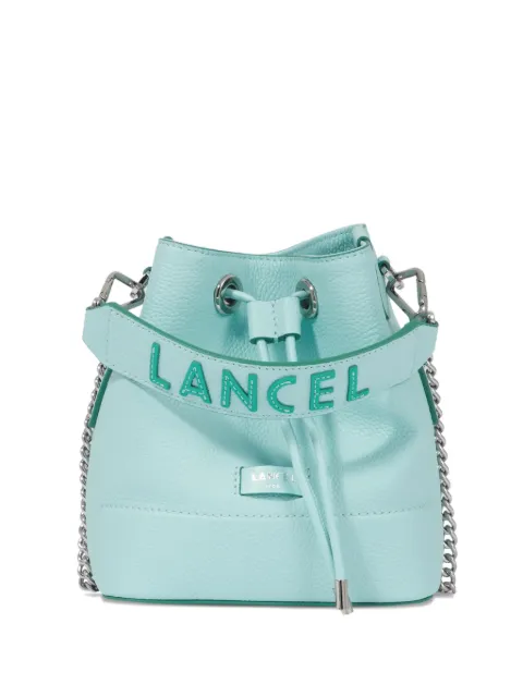 Lancel leather bucket bag
